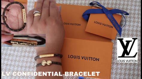 louis vuitton confidential|Louis Vuitton lv bracelet.